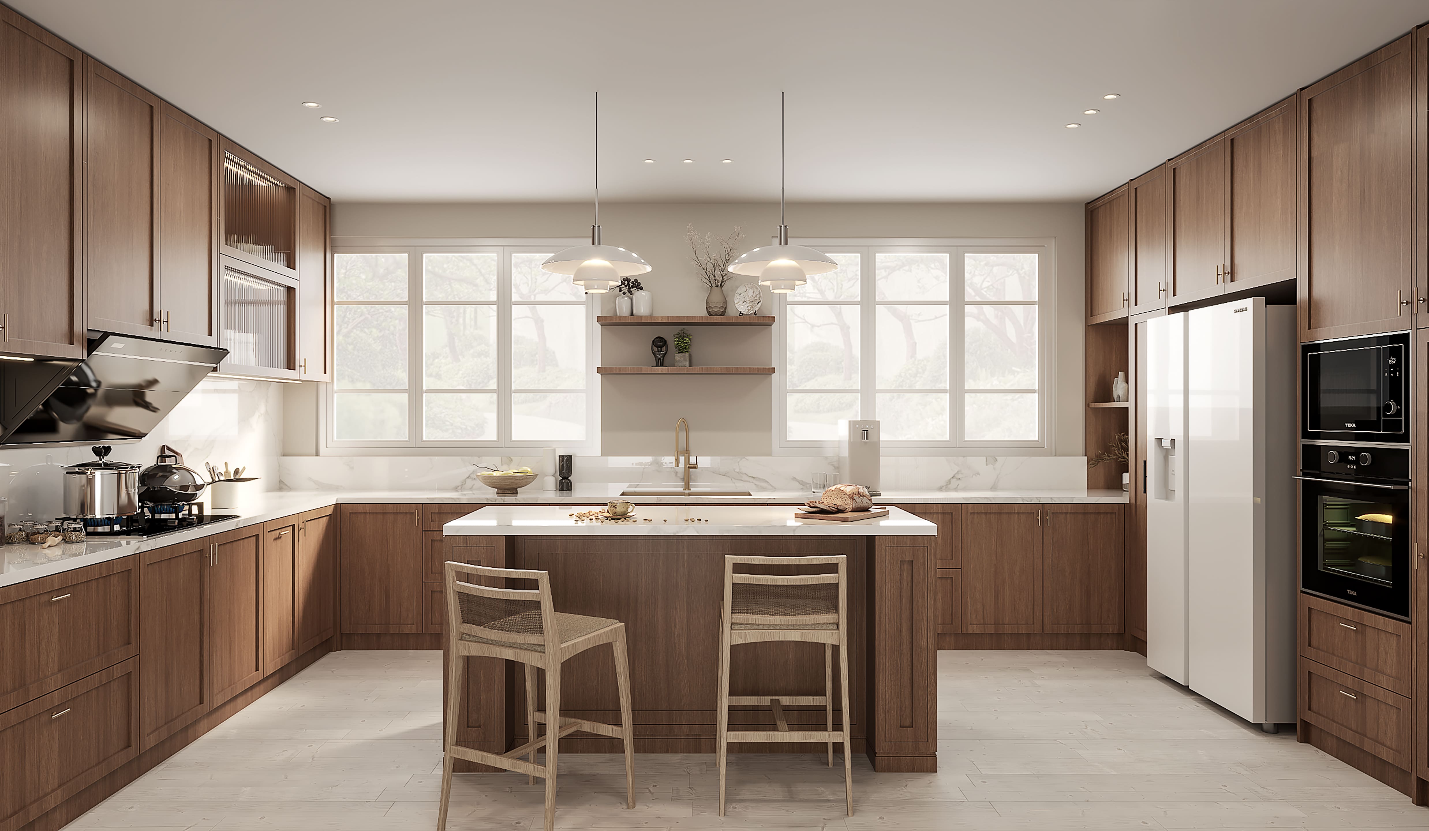 Kitchen Shaker Door | Oak Timber