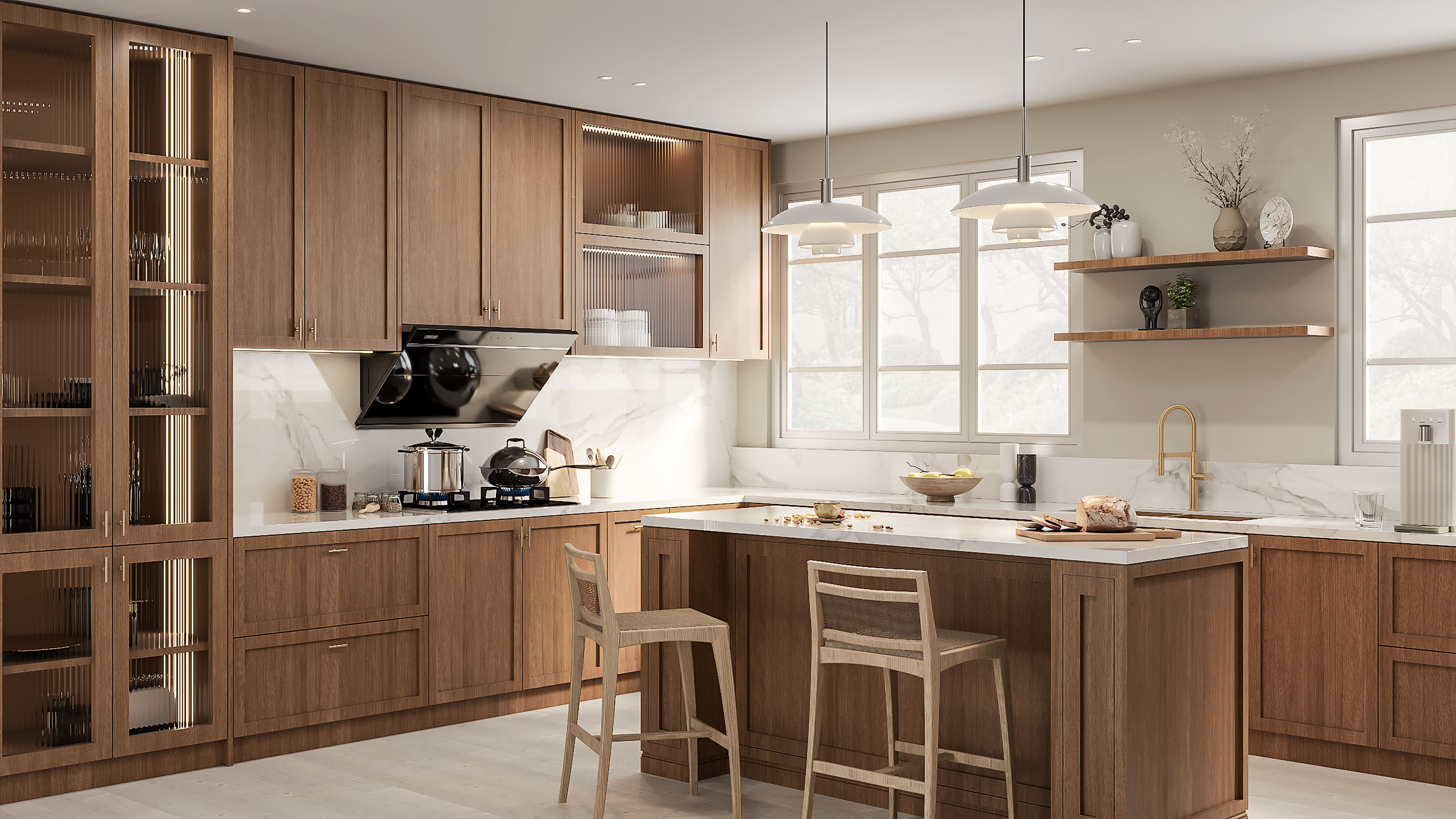 Kitchen Shaker Door | Oak Timber