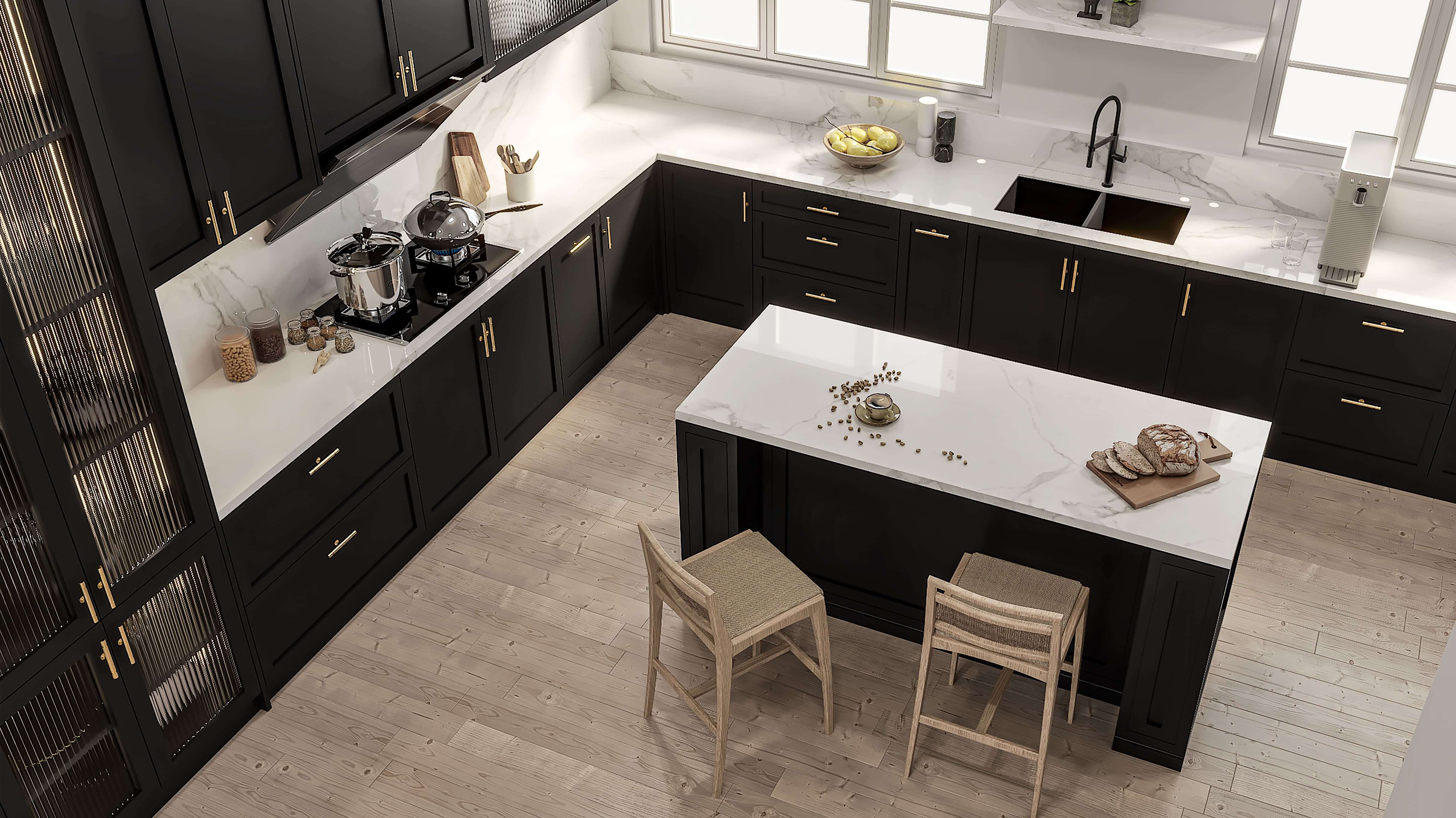 Kitchen Shaker Door | Modern Black