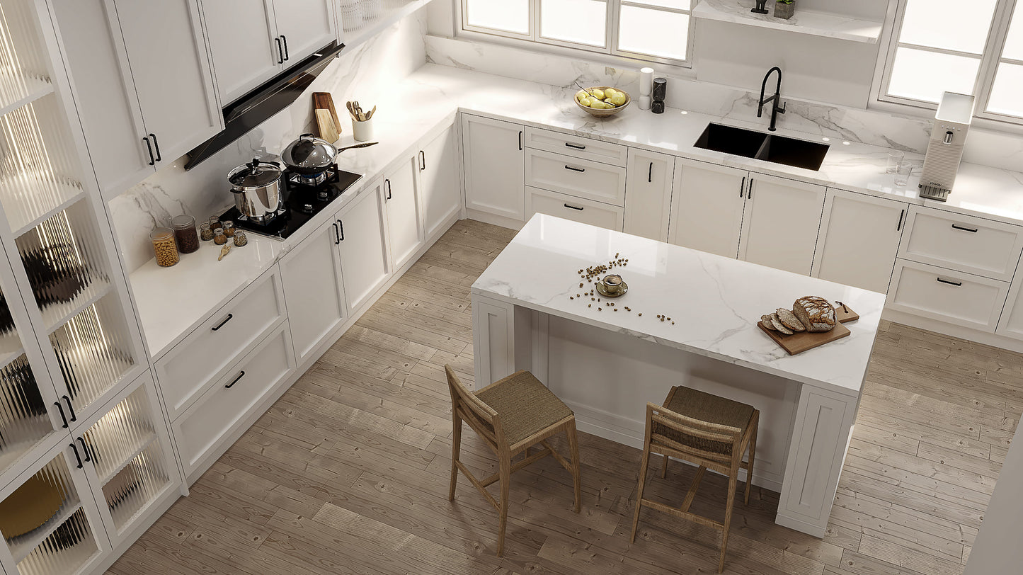 Kitchen Shaker Door | Contemporary White