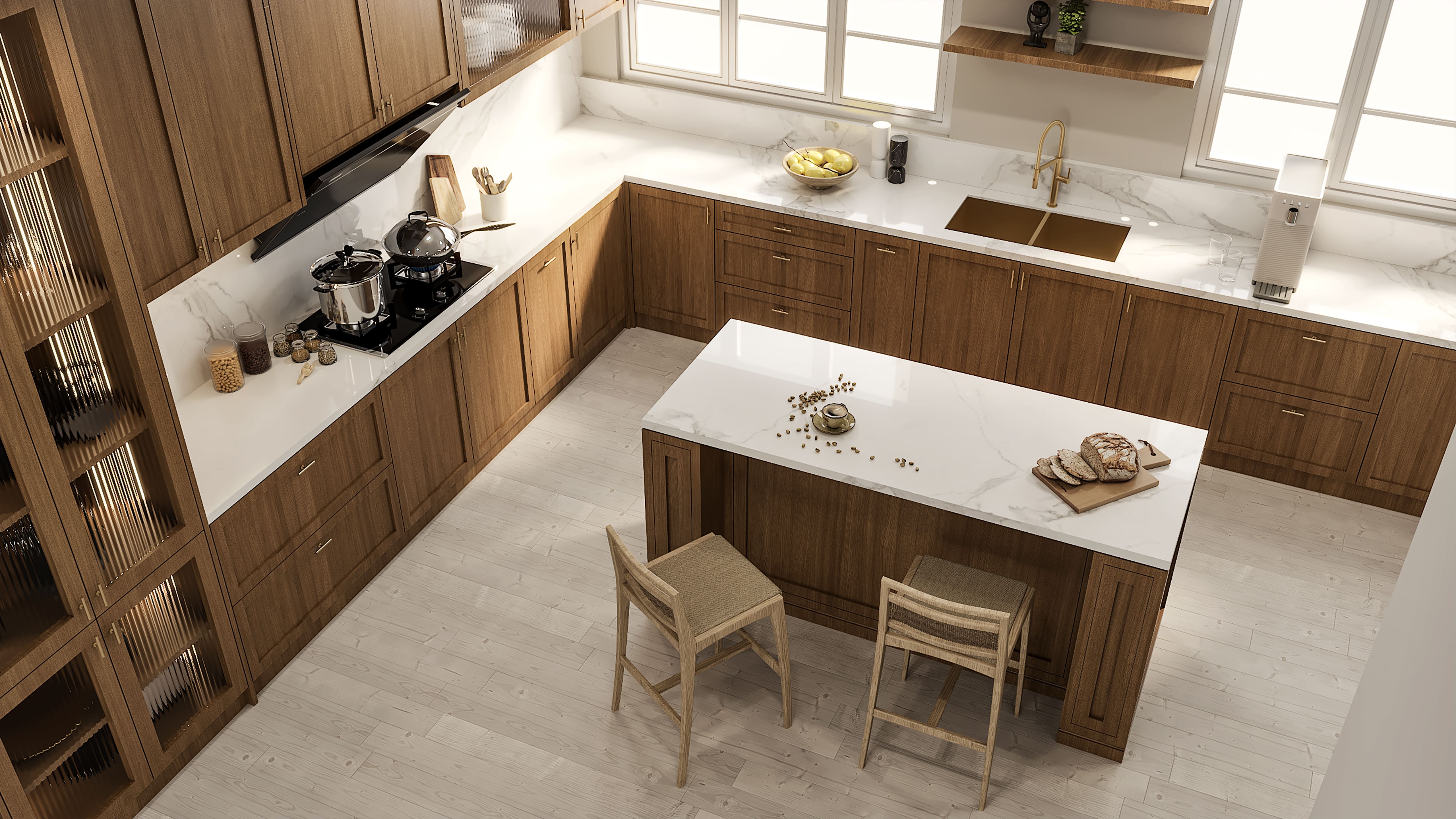 Kitchen Shaker Door | Oak Timber