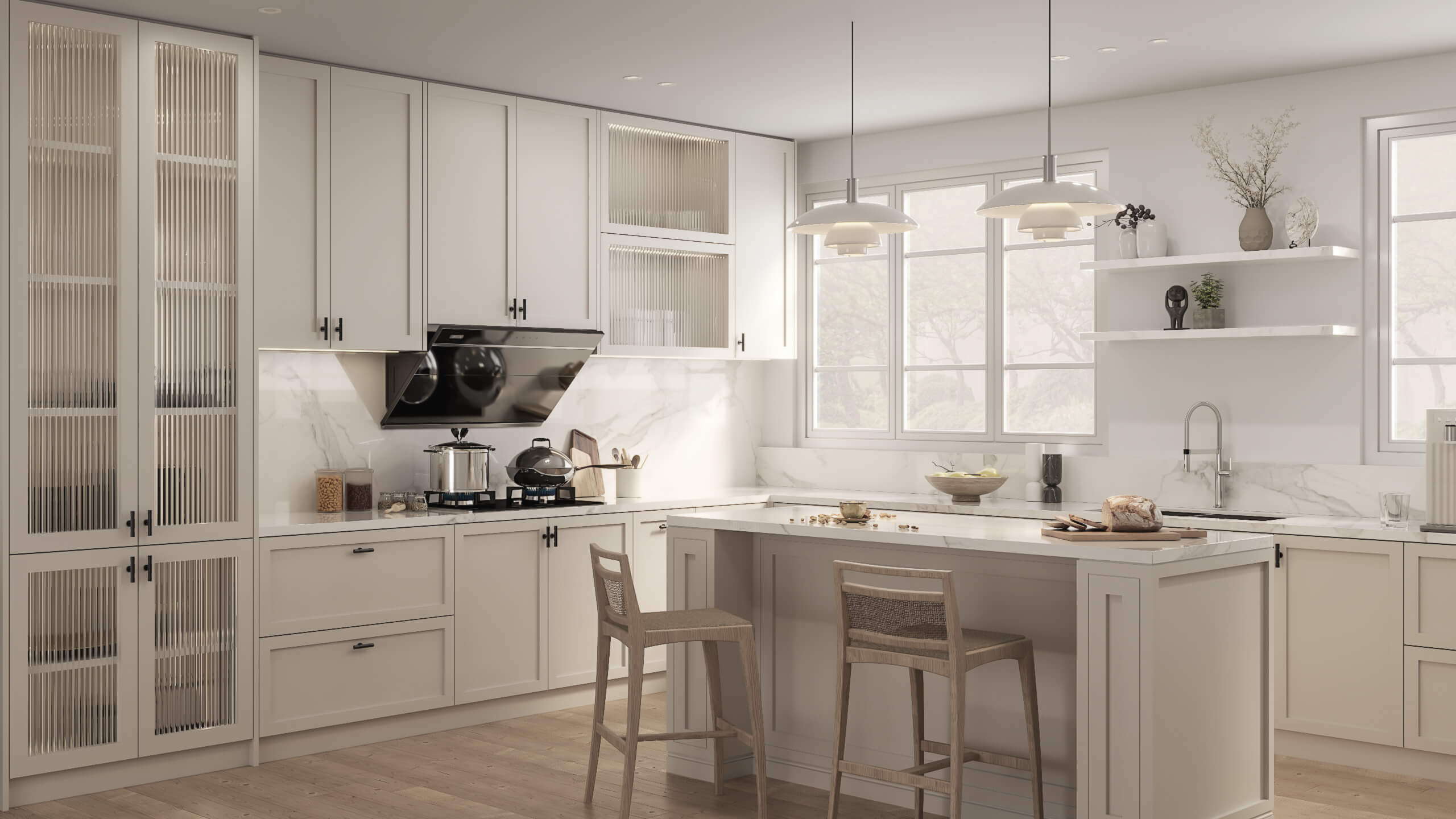 Kitchen Shaker Door | Classic Cream