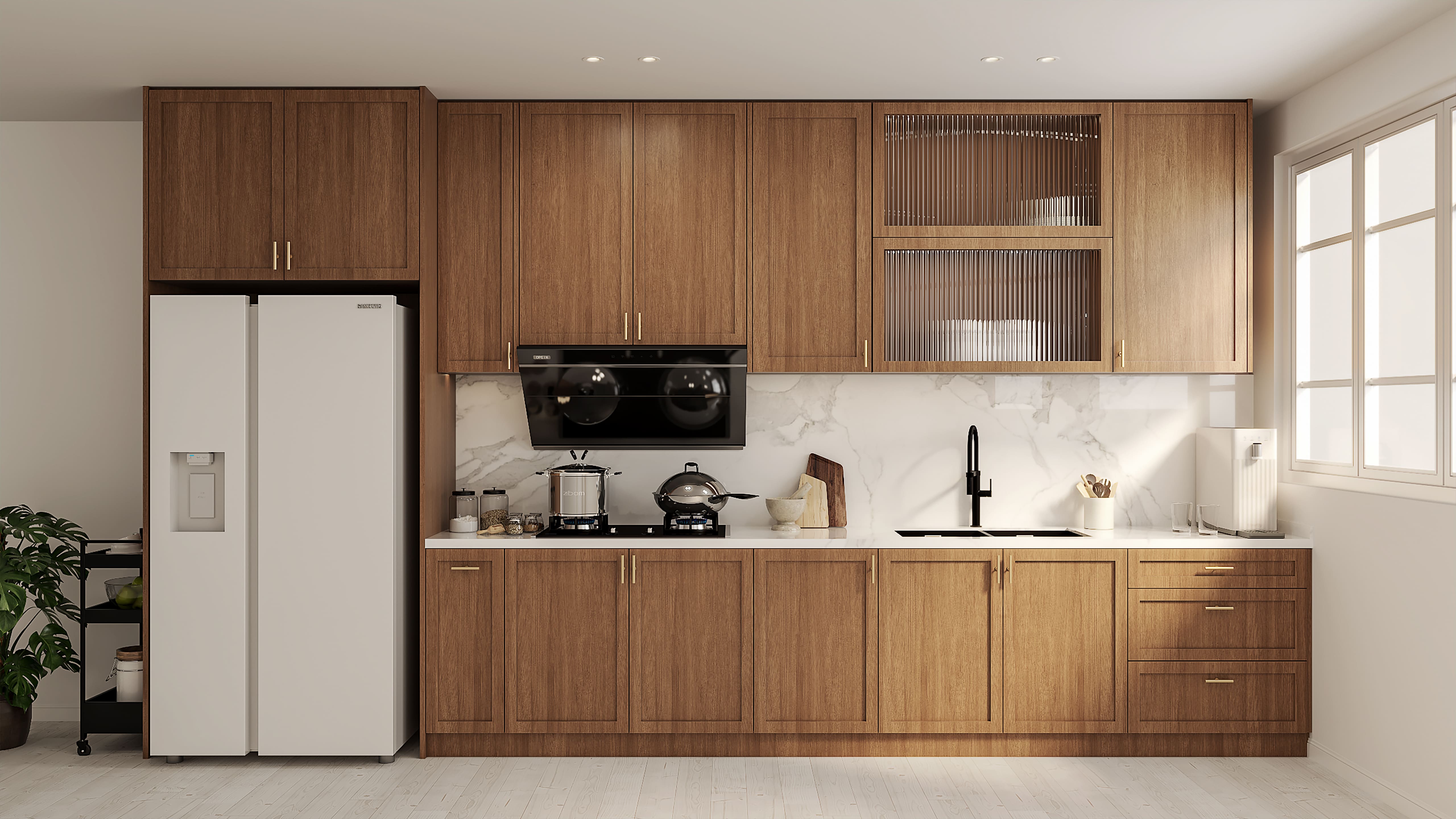 Kitchen Shaker Door | Oak Timber
